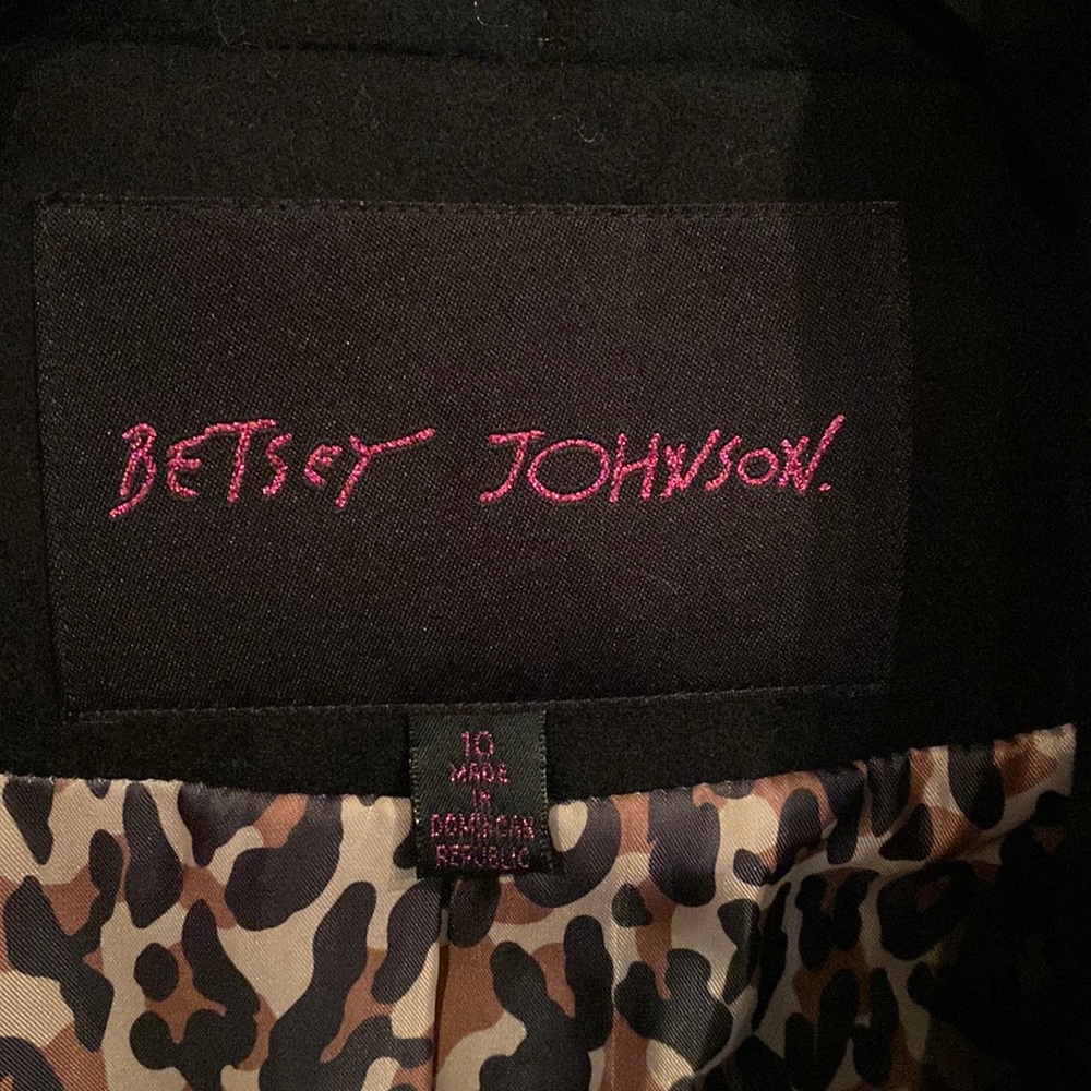 Betsey Johnson Wool Coat - Picture 2 of 9